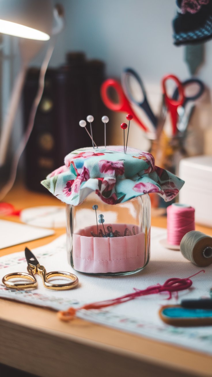 Pincushion Jar