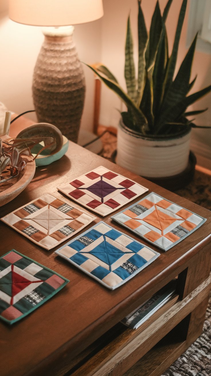 Quilted Coasters